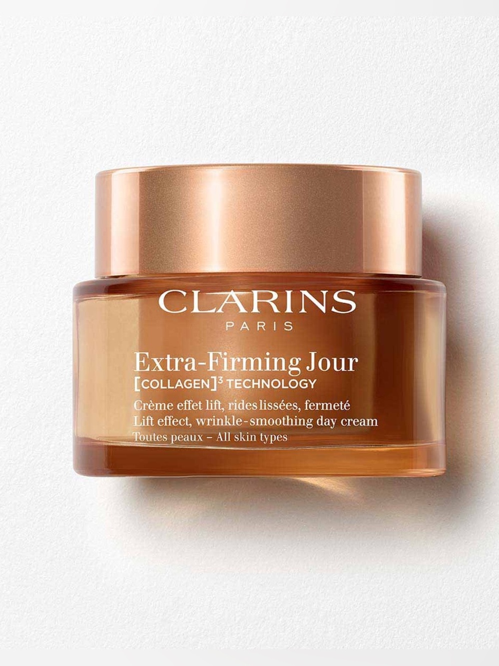 Clarins Extra-Firming Day Moisturizer with Collagen Polypeptide + Niacinamide